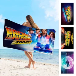 Back To The Future Towel Microfiber Beach Towel Absorbent Quick dry Soft Yoga Swimming Resort Mountain Climbing Towel