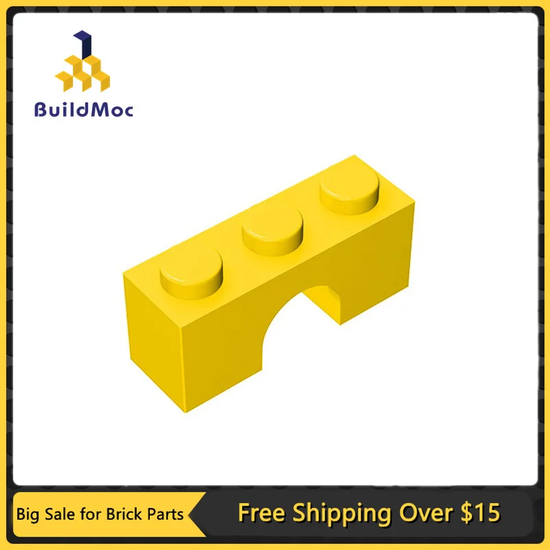 

MOC Assembles Particles 4490 Brick Arch 1 x 3 Building Blocks Bulk Model Parts DIY Enlighten Bricks Educational Tech Parts Toy