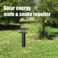 Mole Repeller Solar Powered Mice Repeller Deterring Stake Animal Control Outdoor Snake Repeller Animal Stakes Ultrasonic