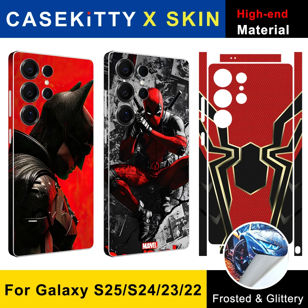 CASEKiTTY кожа для Samsung Galaxy S25 Ultra наклейка S24 Plus задняя пленка S23 S22 аниме полное покрытие защитная наклейка защитная пленка CASEKiTTY кожа для Samsung Galaxy S25 Ultra наклейка S24 Plus задняя пленка S23 S22 аниме полное покрытие защитная наклейка защитная пленка
