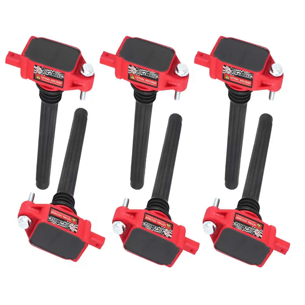 Carbole 6Pcs Ignition Coils UF648 05149168AI For Dodge Charger Jeep Ram Chrysler 3.6L