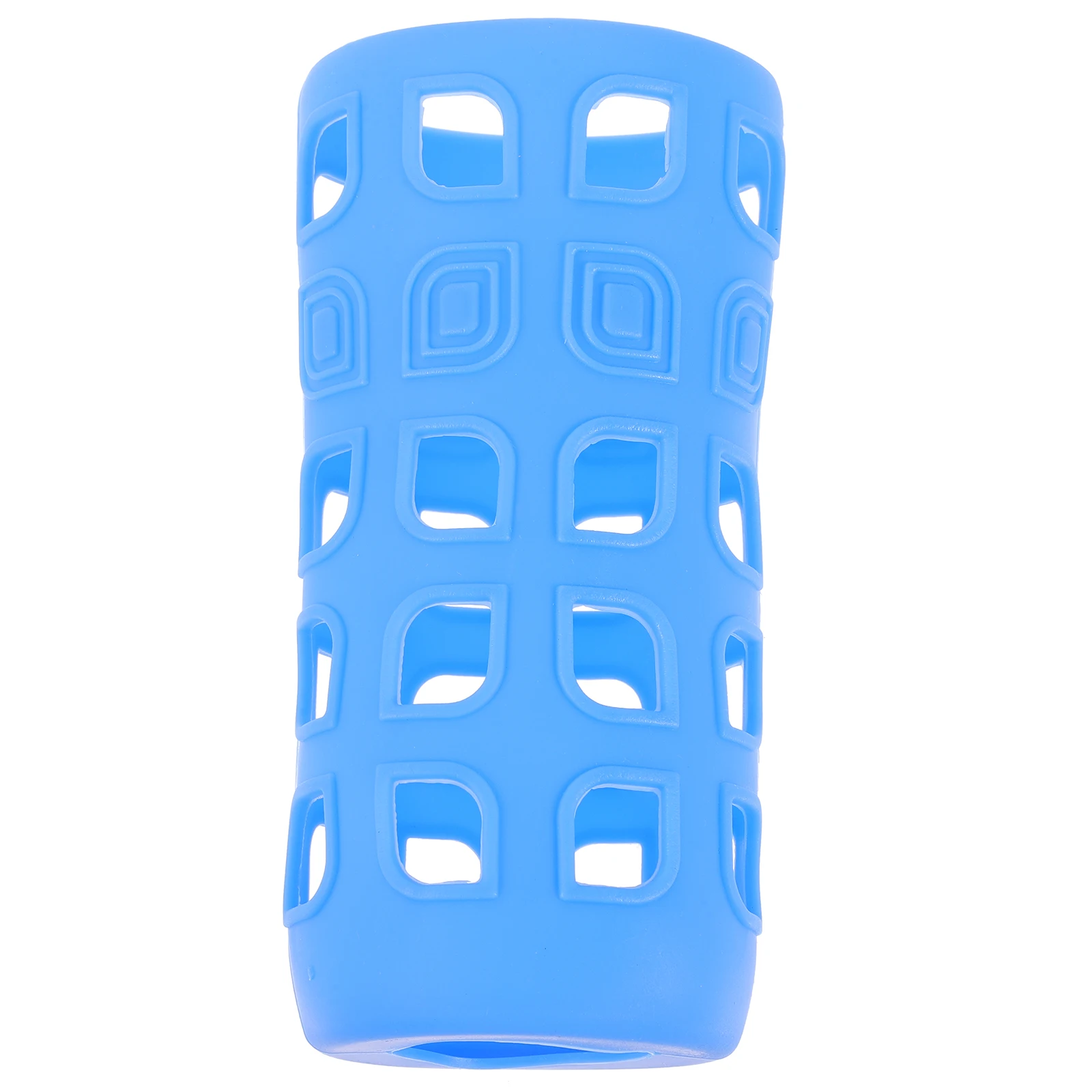 

4 Pcs Scratch-resistant Cup Cover Silicone Sleeve Blue Non-fading Heat-insulated Anti-scald Protector for Glass Cups Bottles