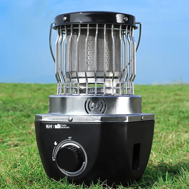 Mini Gas Heater & Stove Outdoor Portable Card Heating Stove Gas for Camping Backpacking Hiking and Picnic Gas Heater Stove