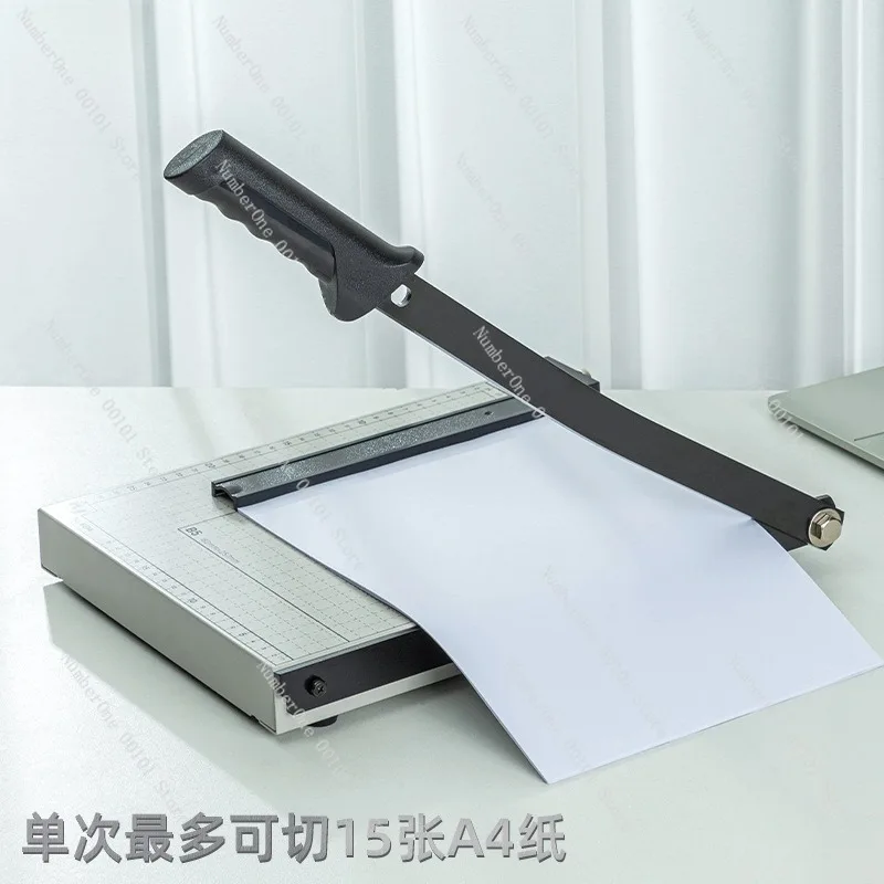 Manual Paper Cutter 8014,Precision Cutting Office Tool,Virtual Line Trimmer for Home,Photo Cropping and DIY Paper Craft Use