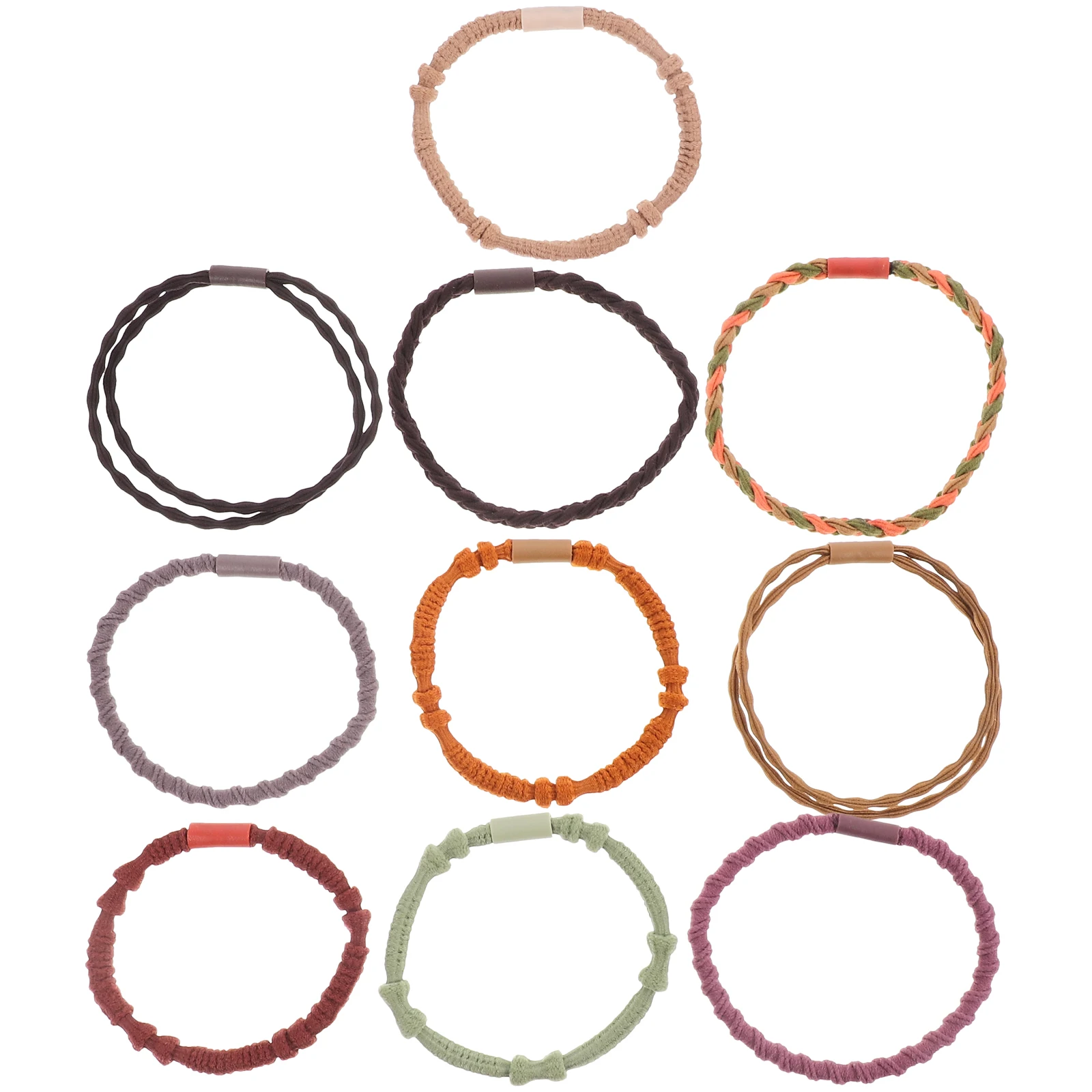 

20 Pcs Hair Tie Small Ponytail Holders Girl Accessories Elastic Bands Nylon Scrunchies