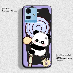 For Cubot Note 50 Case Cute Panda Flower Soft Silicone Couple Phone Case For Cubot Note 50 Protect Shockproof Cartoon Cover
