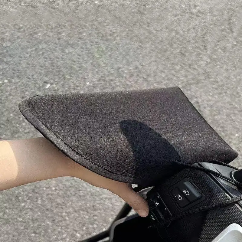 

Motorcycle Handlebar Cover 1pairs Summer Mesh Gloves Sun UV Heat Protection for Electric Scooter Riding