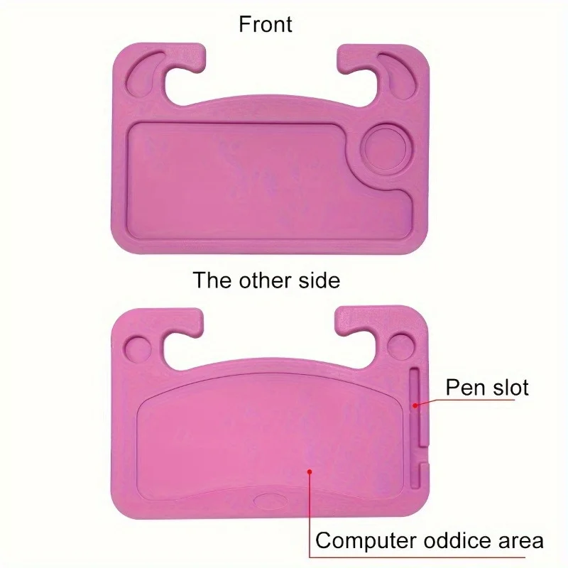 Car steering wheel tray 2-in-1 steering wheel dining table, food tray suitable for most vehicles