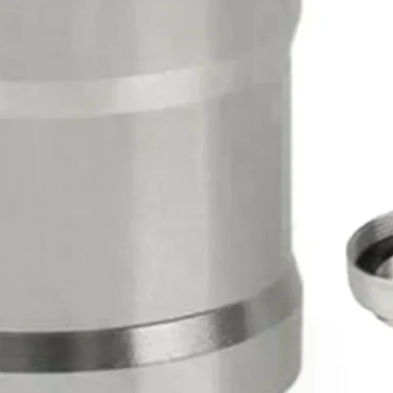 مصباح كحول صغير معدني محمول معدات المختبرات التدفئة والتخييم للسفر في الهواء الطلق دون المشي لمسافات طويلة مواقد الكحول بقاء السائل #1