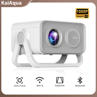 Home Projector 4K Wifi6 HT23Pro Projector Android11 260 ANSI Dual Wifl Live-streaming BT5.0 1080p Home Cinema Outdoor Portable