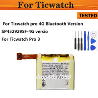 NEW SP452929SF For Ticwatch pro 4G Bluetooth Version for TicWatch S2 Pro ro3 Ultra Smart Watch Rechargeable  Bateria