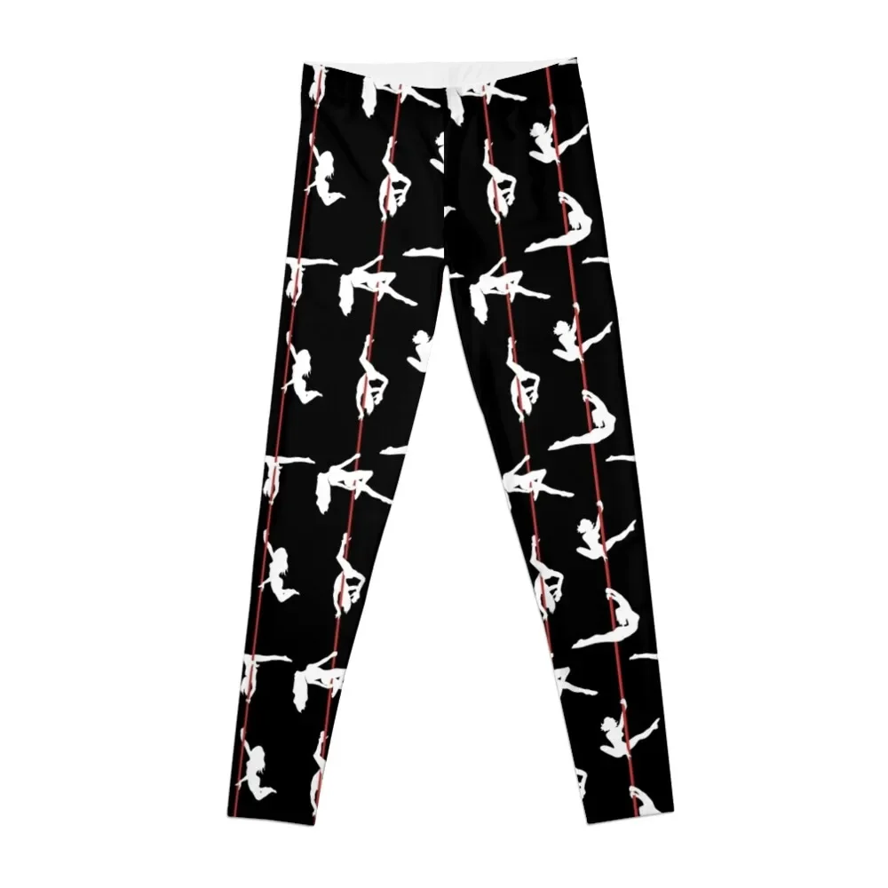 

Pole Dancing Stripes Leggings sporty woman push up sports shirts gym Womens Leggings
