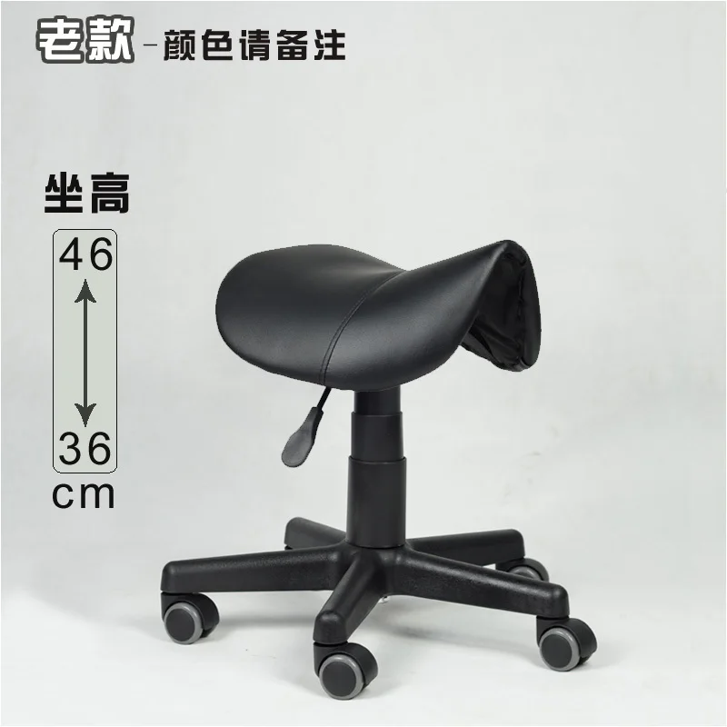 Styling Aesthetic Barber Chairs Swivel Portable Pedicure Vintage Chair Beauty Salon Wheels Mocho Cadeira Barber Equipment MQ50BC