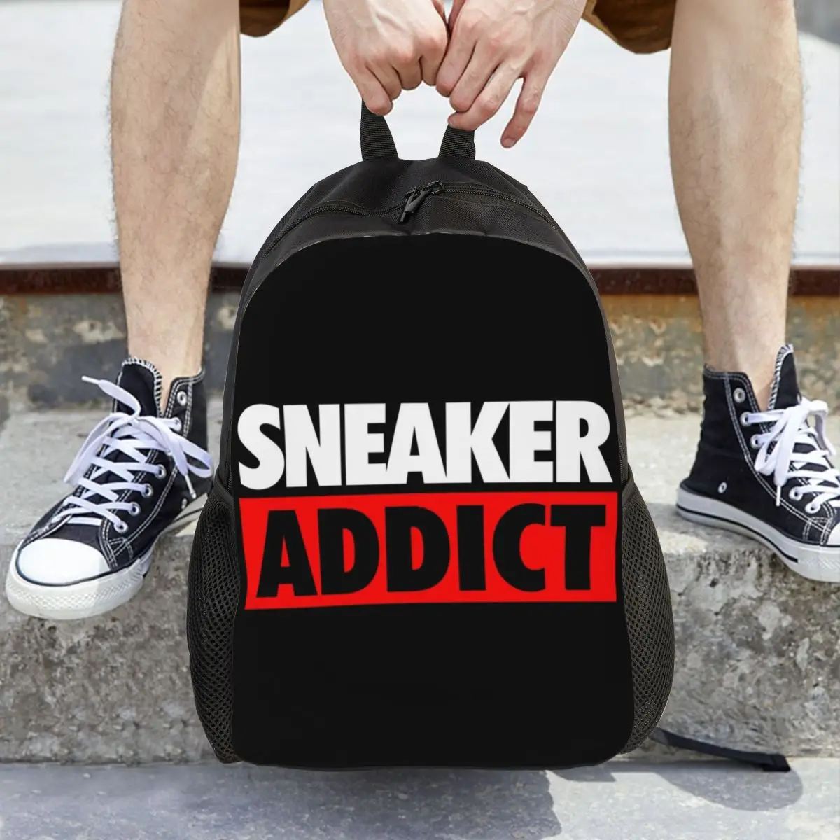 

Sneaker Addict Box J11 Backpack Daypack Large Capacity Boys Girls BookBag School Bag Shoulder Bags for Men Women