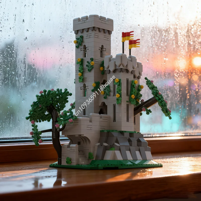 

1713pcs MOC Mountain Outpost Castle Lion Model Building Blocks Construction Christmas Gift Assemble Toys DIY Education Birthday