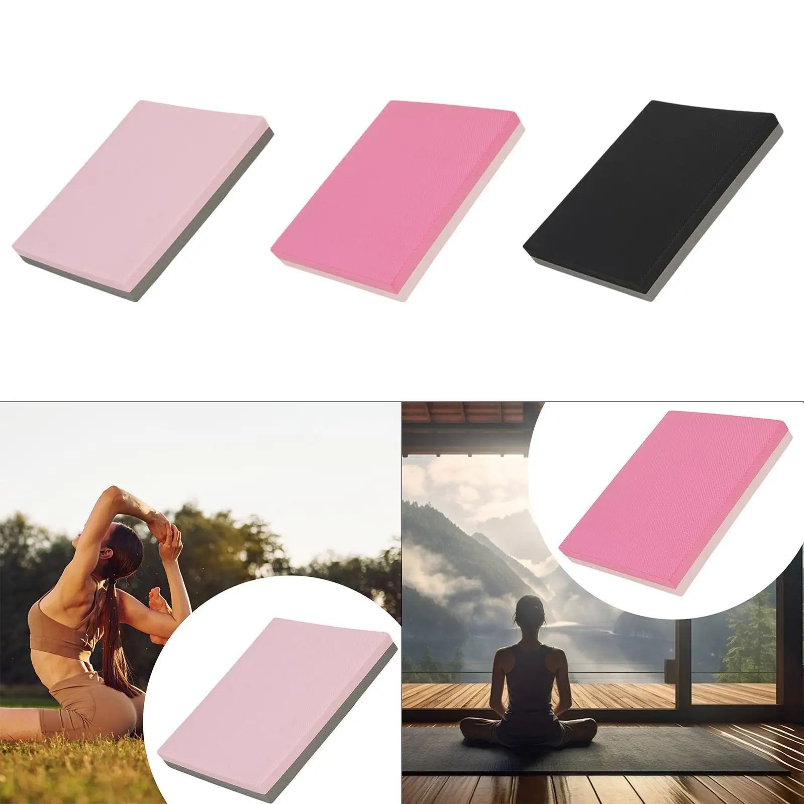 Balance Pad ผู้ใหญ่ Strength Stability การฝึกอบรมเสื่อโยคะสําหรับพิลาทิส GYM Home