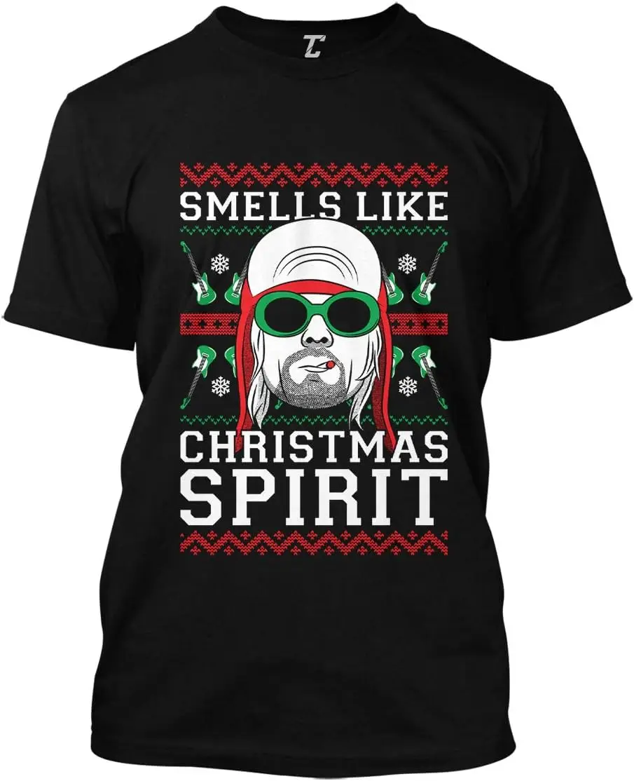 Smells Like Christmas Spirit - Ugly Christmas Men's T-Shirt