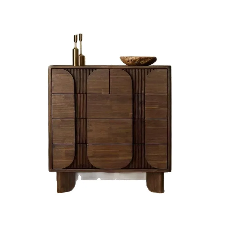 

Solid wood chest of drawers, living room, bedroom, household drawer storage chest of drawers, dining side cabinet