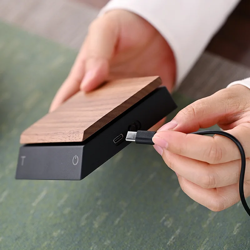 2026 hot New walnut is called small  electronic tea is called tea device 0.1g high precision
