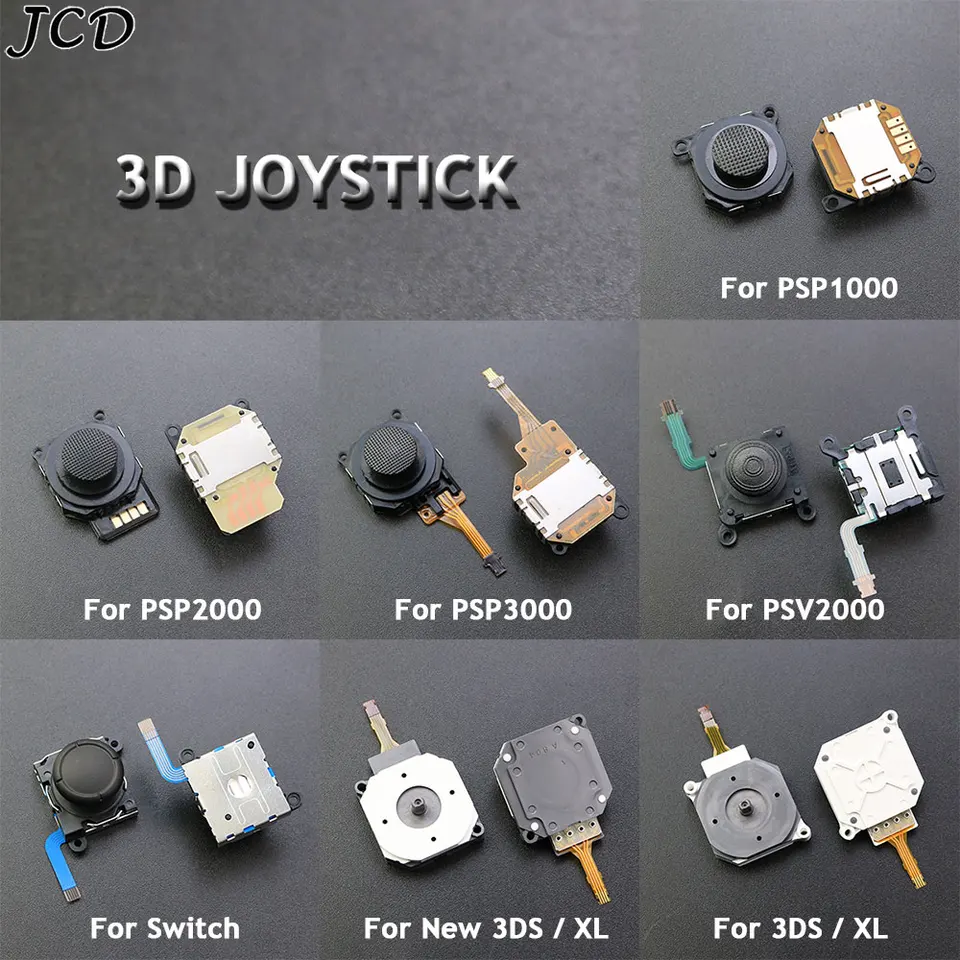 JCD 1pcs 3D Analog Sensor Stick Joystick for PSP 1000 2000 3000