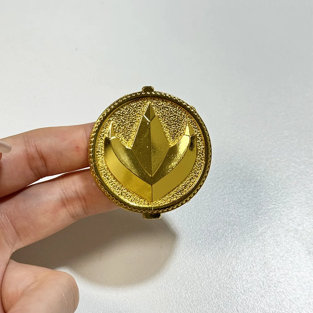 

Metal Lightning Dragon Coin Gold Morpher Power Made For Ranger Cosplay Badge Part
