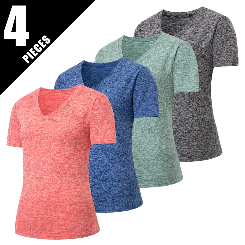 Active V-Neck Tees 1