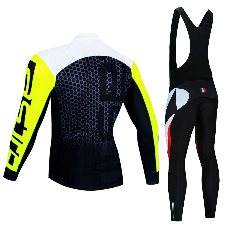 2025 Autumn cycle Long Sleeve Cycling Jersey Set Breathable MTB Bike Clothes Wear Bicycle Cycling Clothing Ropa Maillot Ciclismo