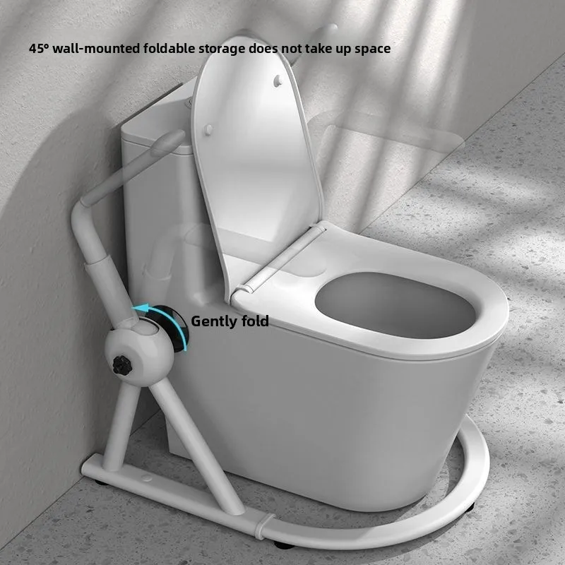 Folding non-slip safety railing toilet bathroom toilet stand up handrail