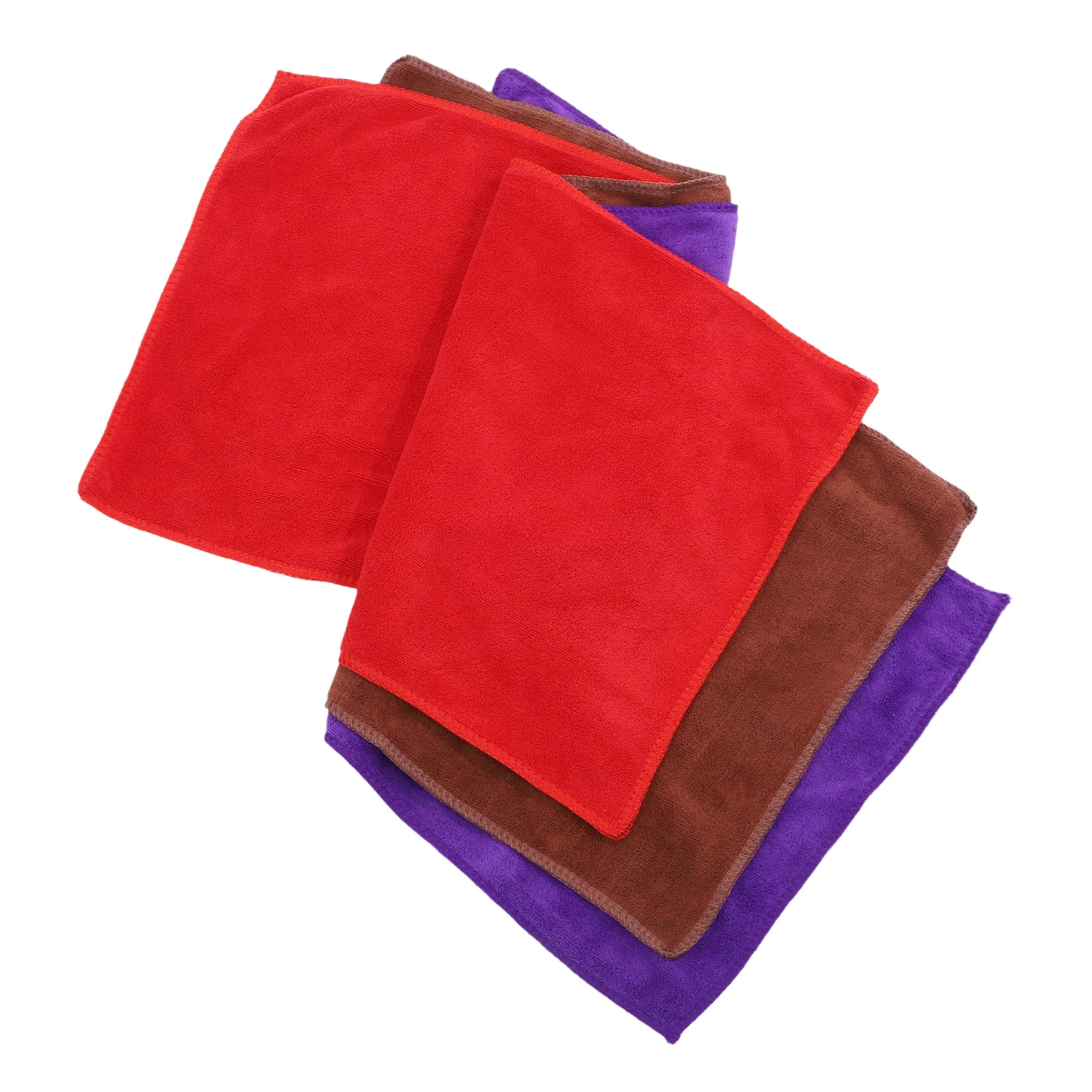 

3 pcs Car Wash Towels Microfiber Cleaning Cloth Soft Material Non-Damaging Paint Thick Design Absorbs Dirt Moisture Thorough