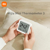 Xiaomi Mijia Thermometer 3 Smart Bluetooth Big LCD Wireless Electric Digital Hygrometer Temperature and Humidity 3 For Mijia APP