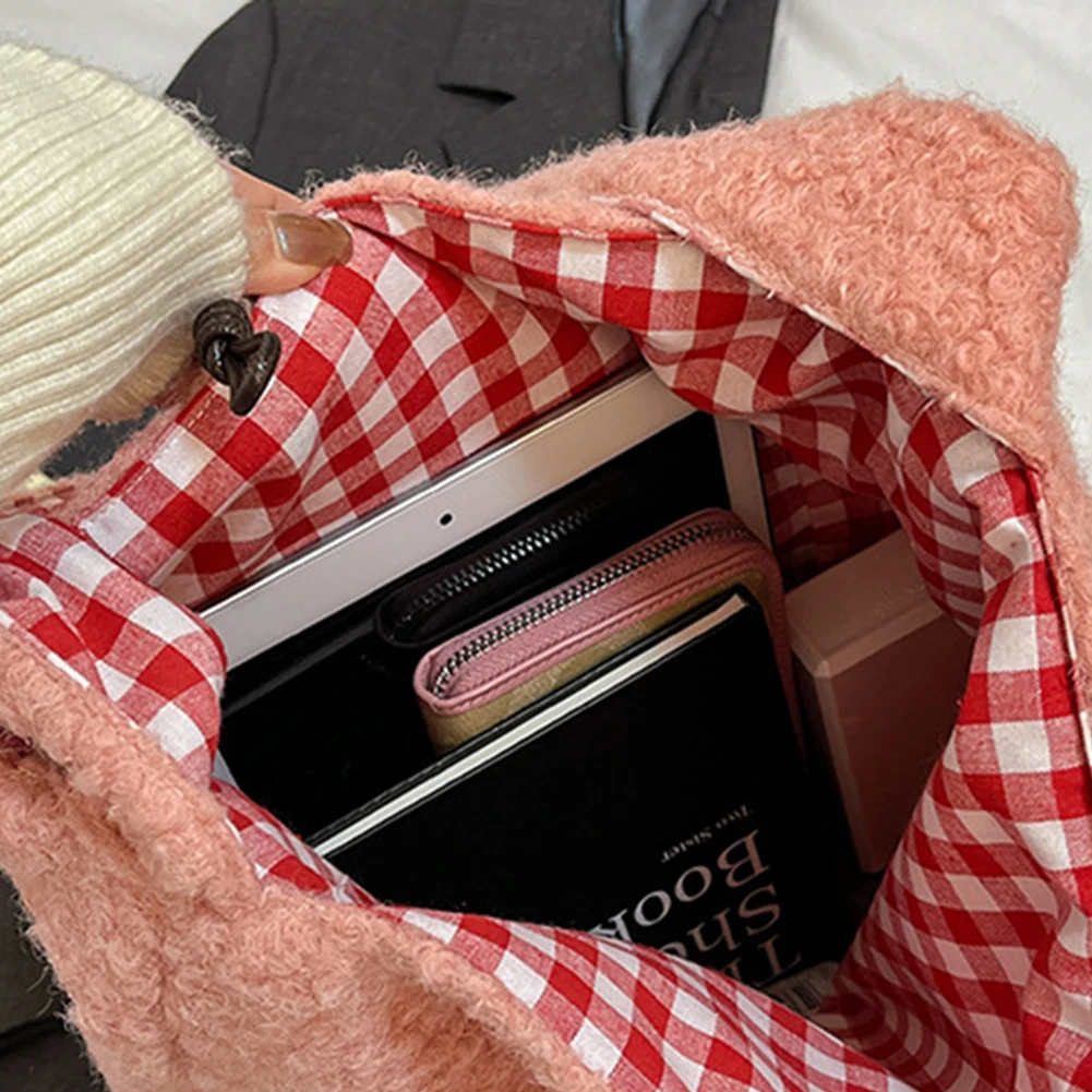 حقيبة يد نسائية كبيرة مضادة للسرقة للتسوق #6