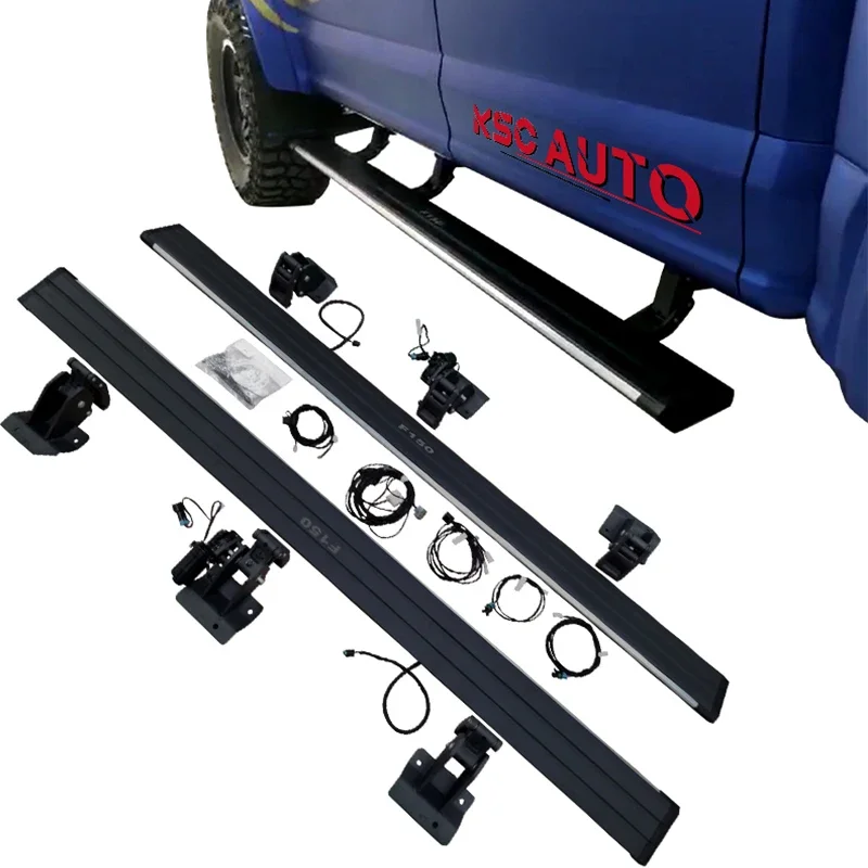 

Accessories Retract Electric Side Step Power Running Boards for Ford F150 F-150 F250 F-250 F350 F-350