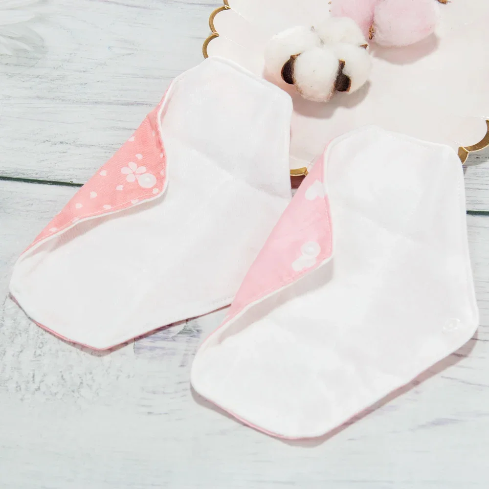 180mm Reusable Menstrual Pads Washable Sanitary Pads Period Cotton Sanitary Pads Soft Women Panty Liner Feminine Hygiene