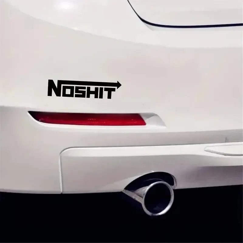 NOSHIT Nos Style Decal Funny Car Truck Vinyl Sticker JDM Racing Window Decal Stickers Jdm Window Decals