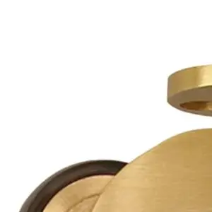 4 Brass Casters with 360 Degree Swivel and Silent Bearings for Furniture Mobility Including Sofas and Tables 4