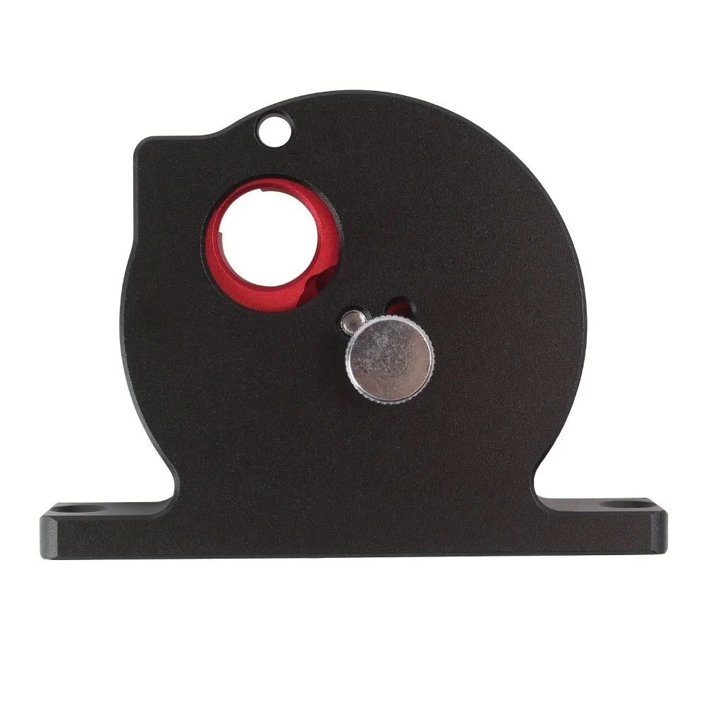 

Woodworking Aluminum Jig with 9 Holes Designed for Square Bar to Round Profile Conversion in Turning and Milling