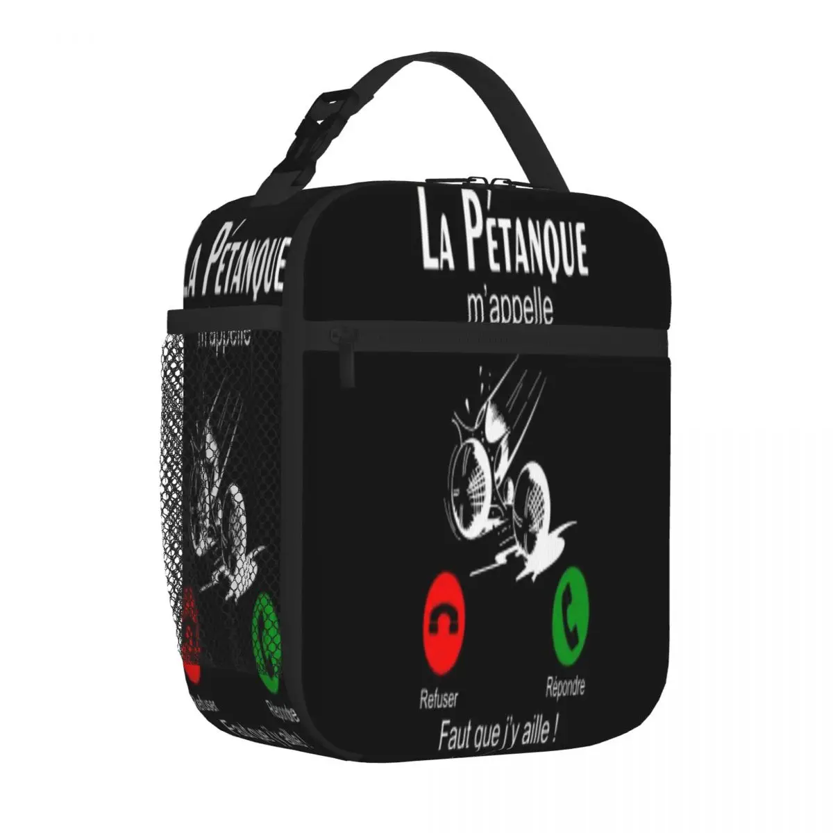 La Petanque Mappelle Fete Cadeau Vacance Boule Lunch Tote Lunch Boxes Packed Lunch Kawaii Lunch Bag