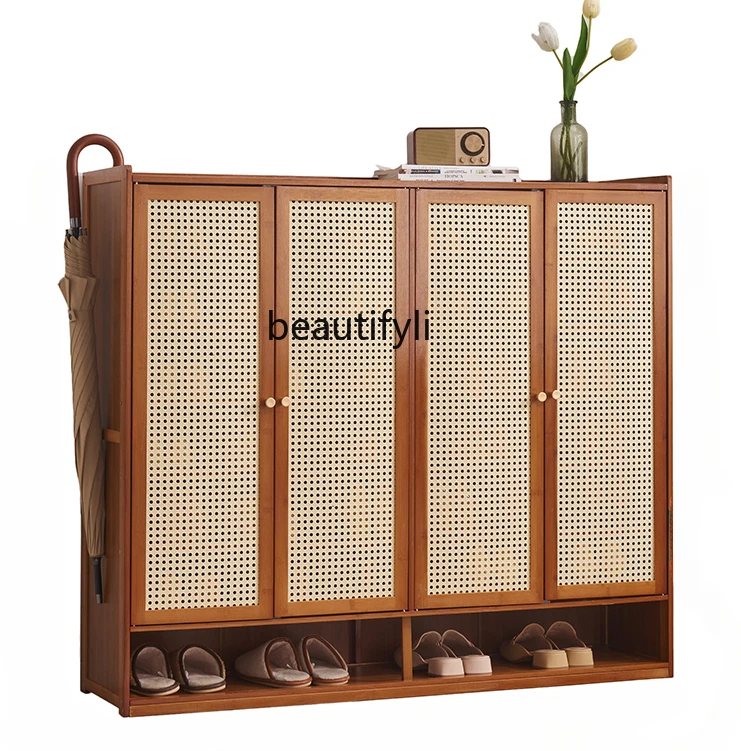 

Home Doorway Shoe Rack Simple Indoor Storage Fantastic Economical Multi-Layer Dustproof Shoe Cabinet