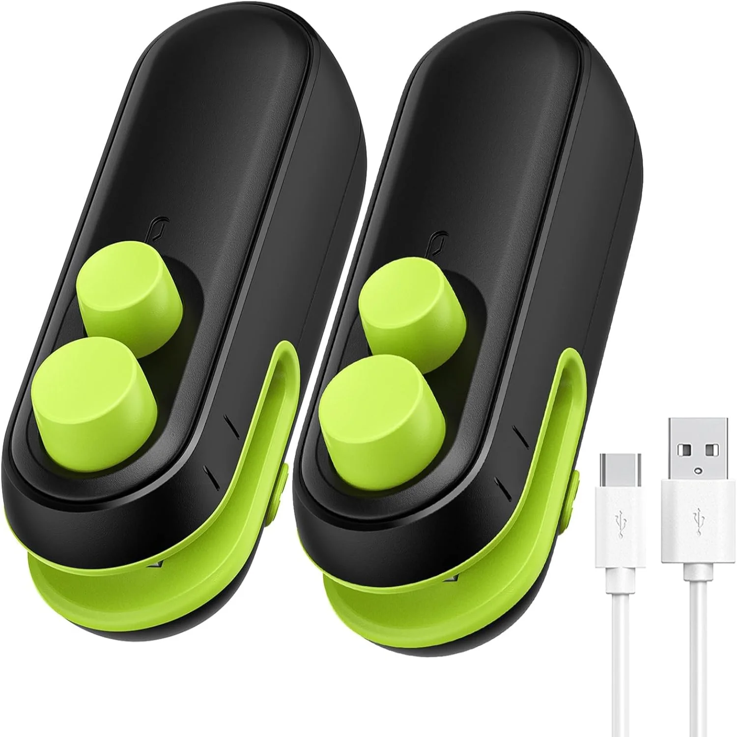 Мини-запайщик пакетов, ручной термосварщик пакетов с чипсами, перезаряжаемый через USB пластиковый запечатщик, портативное термосварка, вакуумная запайка