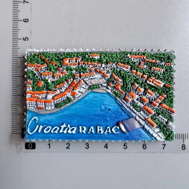 Kroatien Kühlschrankmagnete Dubrovnik Zagreb Split Trogir Hvar Vodice Rabac Pula Rovinj Vrsar Touristensouvenirs Kühlschrankmagnete