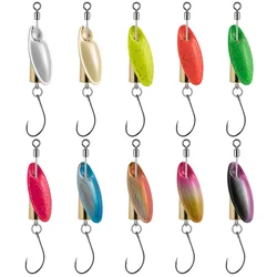 3pcs Fishing Inline Spinner Trout Spinner 3.5g 7.5g Spinnerbait Fishing Lure Metal Spinner Spoon Crappie Salmon Bluegill Wobbler