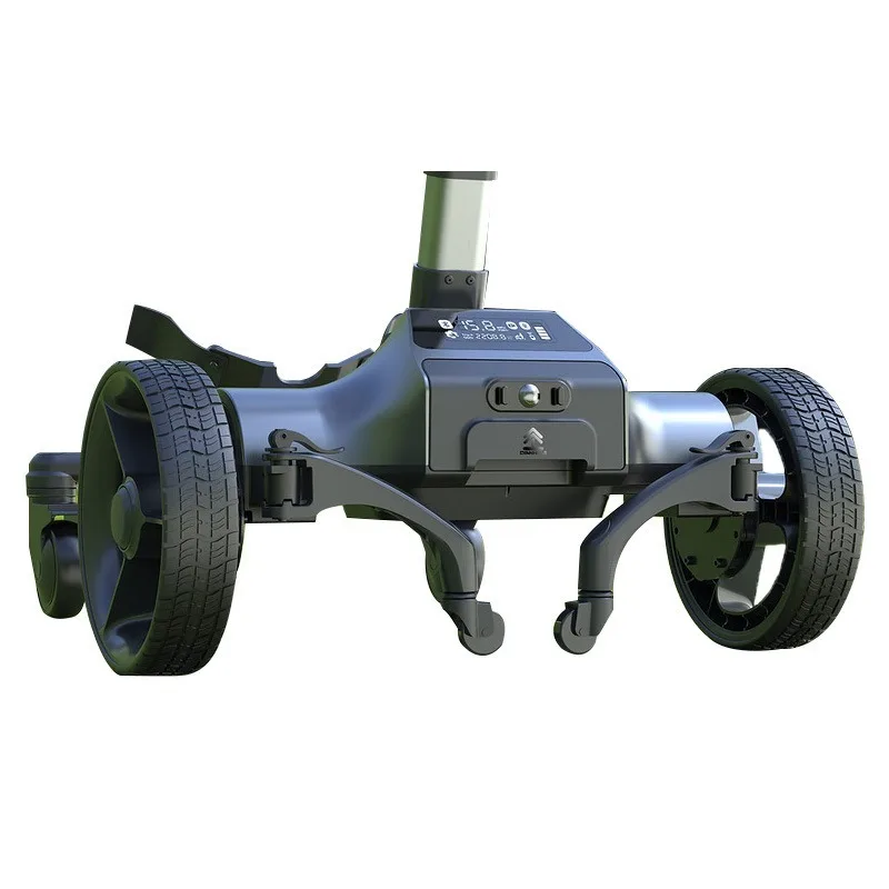 

Electric hand push dual-purpose golf chartered car training competition special cart universal wheel four-wheel with water cup