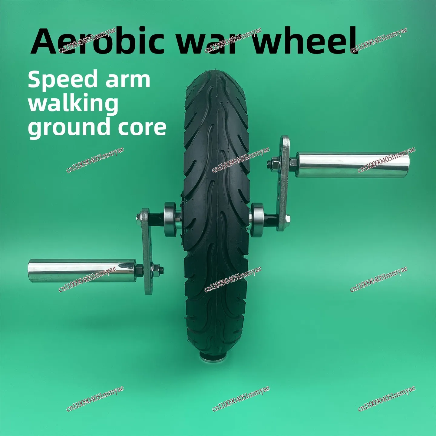 عجلة المعركة الهوائية، عجلة أرضية منزلية متعددة الوظائف، معدات اللياقة البدنية الهوائية للبطن #2