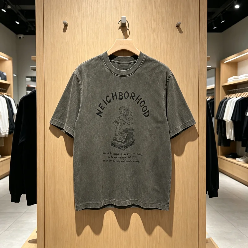 NBHD Carve Meditatie Aap Print - Street Fashion Of Japan recensie en prijs