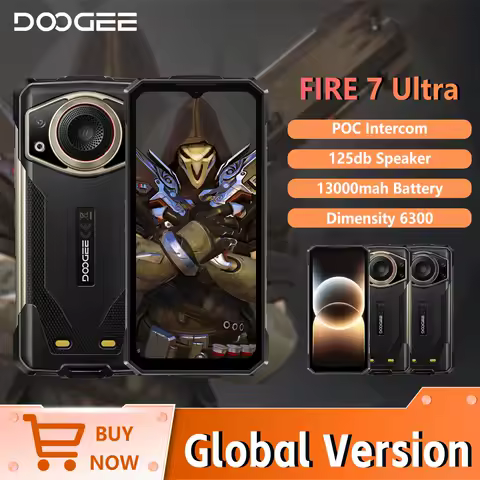 Doogee Fire 7 Ultra 5G Rugged Smartphone Dimensity...