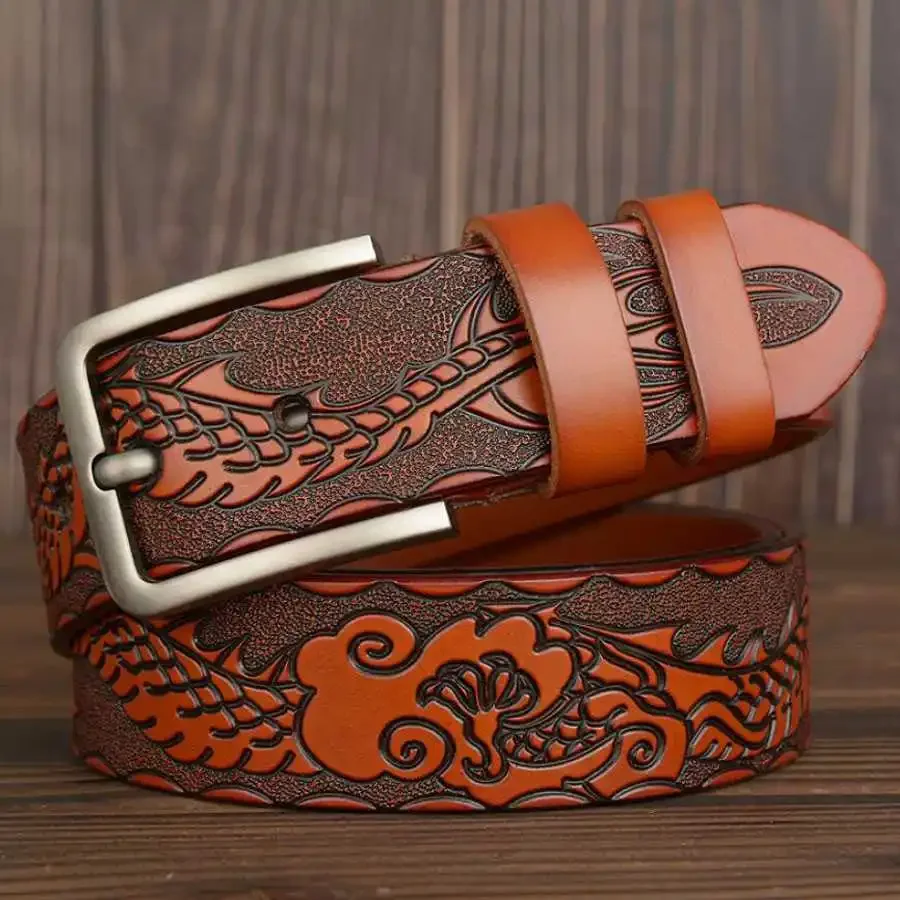 レザーベルト-新品-メンズ-ピンバックルベルト-ブランドデザインストラップ-セインチュール-オム-ウエストバンド-男性用、メンズレザーベルト-幅：36cm