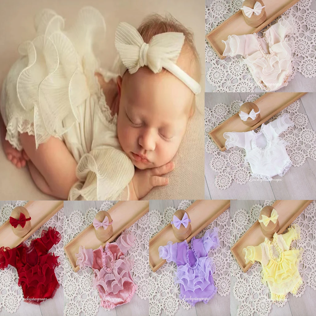 

Newborn Girl Dress Newborn Photography Props Outfits Baby Fotografia Accessories Studio Shooting Photo Props