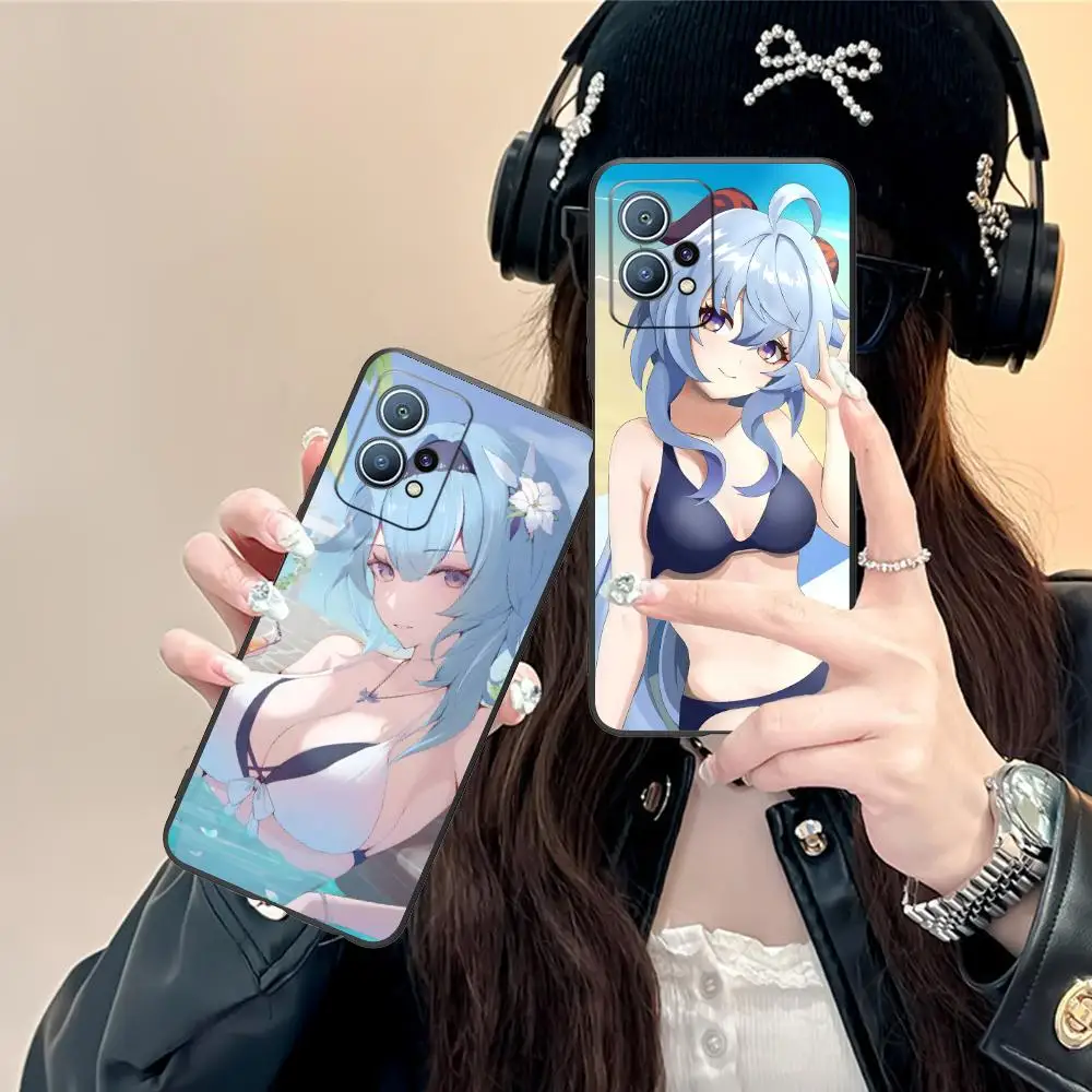 Casing Ponsel Genshin Impact Ecchi untuk Huawei P60 P50 P40 P30 P20 P10 P9 P8 Pro Lite Plus Penutup Pelindung Warna Ponsel Pintar