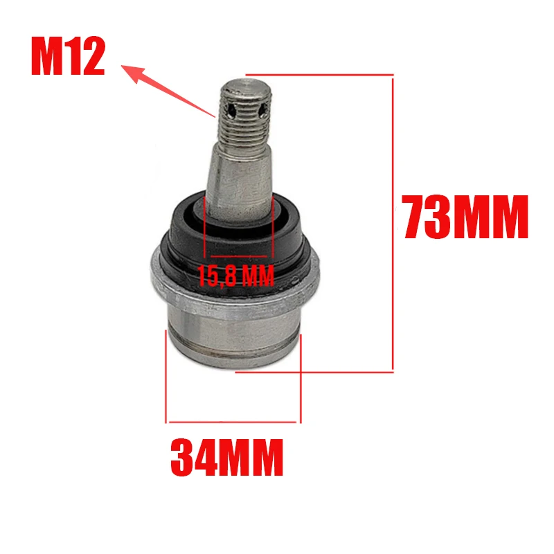 4PCS Upper Front BALL JOINT FOR  ODES 800 D4 Dominator X2 X4 Raider Ravager ATV UTV QUAD GO KART 10401190000