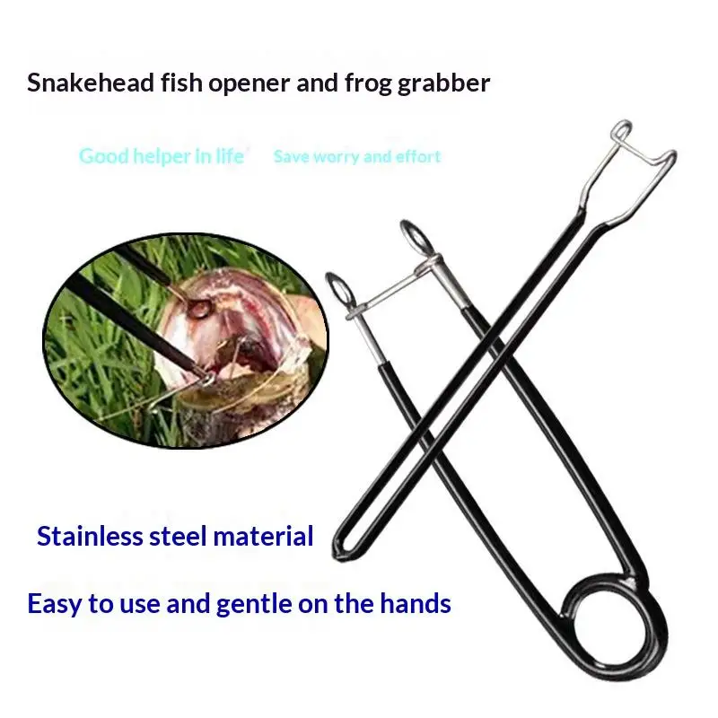 High Hardness And Rustproof Thunder Frog Blackfish Hook Extractor Tough And Durable Portable Fishing Set Special Tool